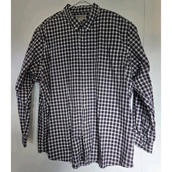 Duluth Trading Co Other - Duluth Trading Shirt Mens 3XLT Wrinkle Fighter Plaid Cotton Button Down Casual